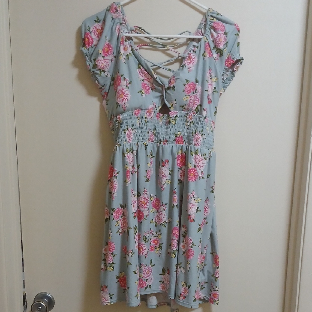 No Boundaries Floral Dress